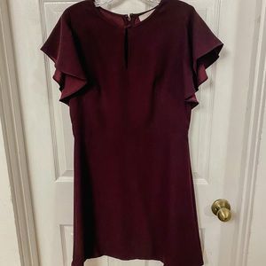 Loft Maroon Dress